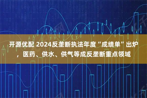 开源优配 2024反垄断执法年度“成绩单”出炉，医药、供水、供气等成反垄断重点领域