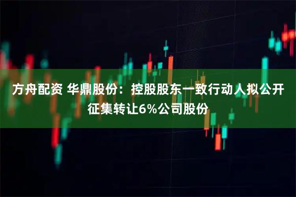 方舟配资 华鼎股份：控股股东一致行动人拟公开征集转让6%公司股份